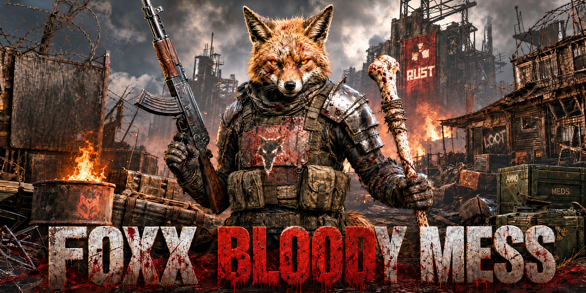 Баннер сервера FOXX Bloody Mess
